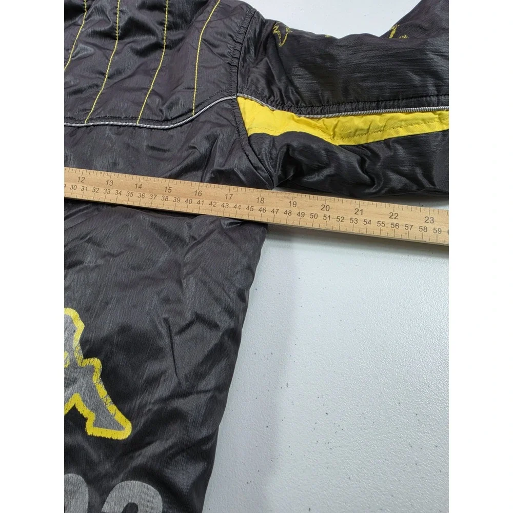 RARE VTG Italia Kappa ASIA Jacket W/Hood Coat Down Puffer Youth Jacket Lined